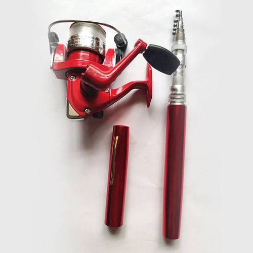 1.6米1钢刚笔鱼竿纺车轮套装小型袖珍短节路亚杆1.4 - 图1