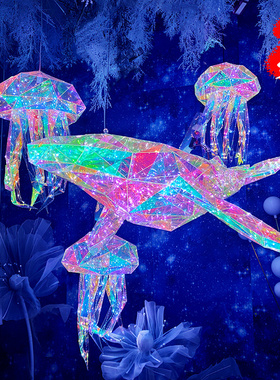 海洋公园主题生物创意大摆件