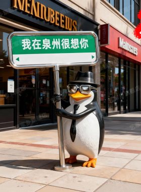 艺家乡搞怪高雅人士雕塑迎宾摆件