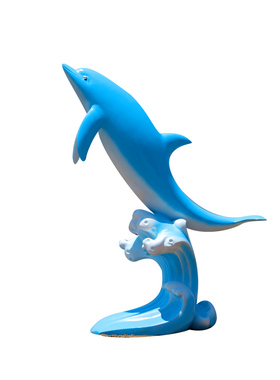 艺家乡玻璃钢摆件海洋美人鱼雕塑