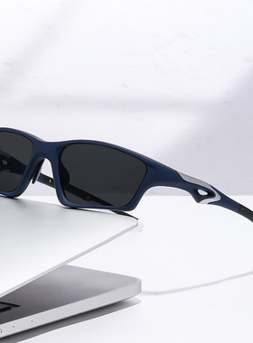 时尚偏光太阳镜运动风户外可弯脚