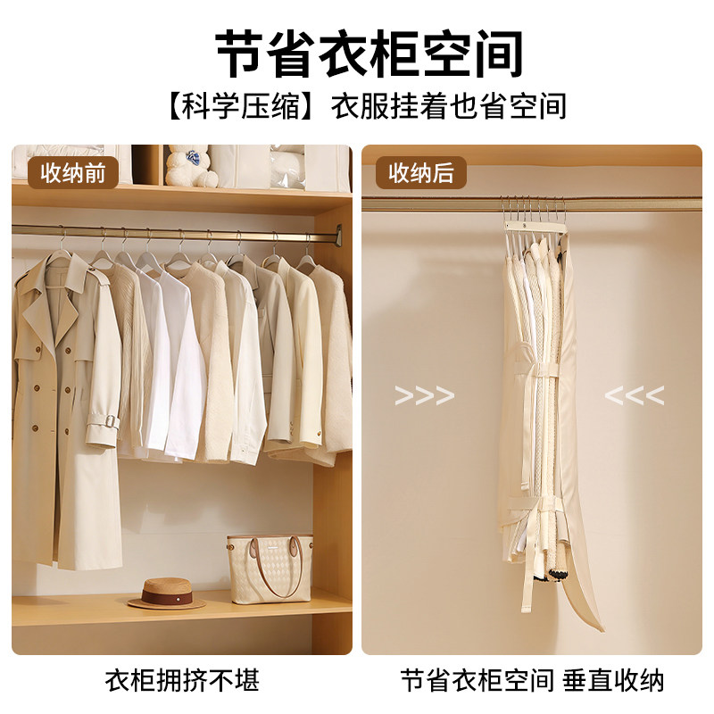 衣物压缩收纳板衣服防尘罩衣柜收纳神器可折叠布艺羽绒服收纳袋,淘宝优惠券,粉丝福利购,淘宝优惠卷
