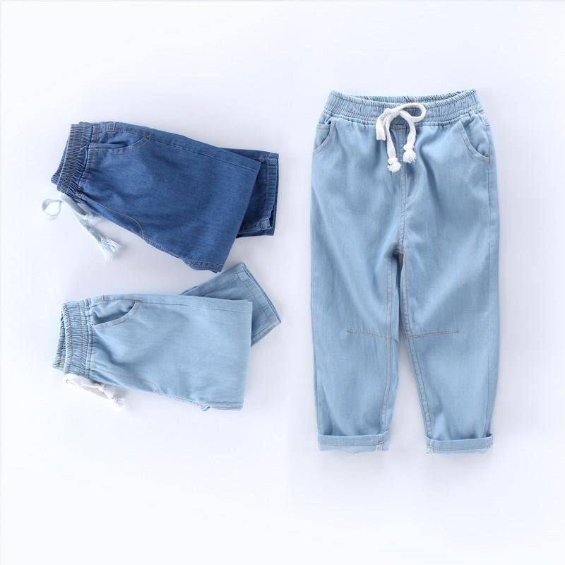 Boy summer trousers Baby denim pants children's jean - 图2