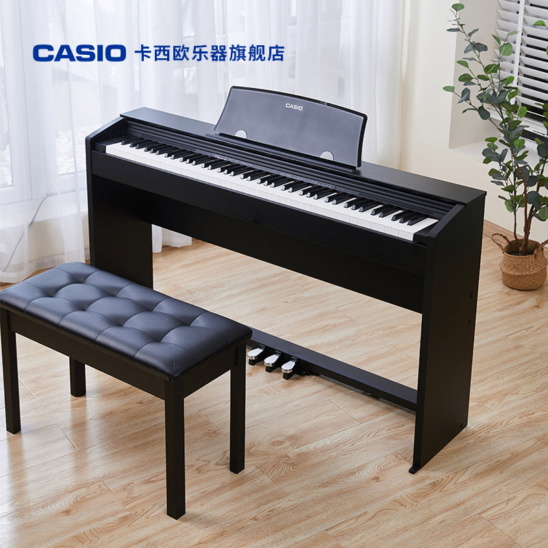 casio px-770旗舰店88键重锤电钢琴 卡西欧乐器数码钢琴