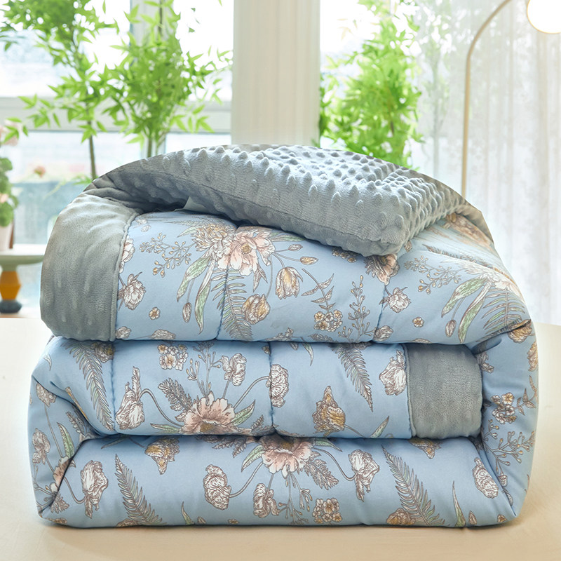 开学季学生被A类水洗棉豆豆被按摩被豆豆毯春秋被宿舍冬被芯四季,淘宝优惠券,粉丝福利购,淘宝优惠卷