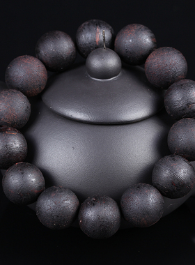 奇楠级海南降真香手串佛珠高油降沉香手链椰奶香男士108颗念珠