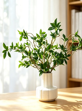 手感马醉木仿真植物家居装饰