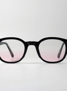 网红小红书小框复古素颜腮红眼镜