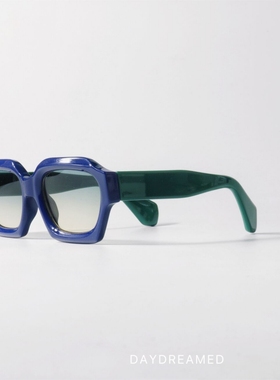 嘻哈风格潮酷UV400粗框太阳眼镜