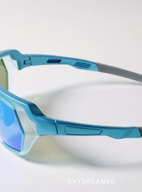 机能风小众骑行炫彩墨镜