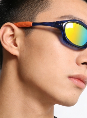 炫彩反光UV400骑行防紫外线墨镜