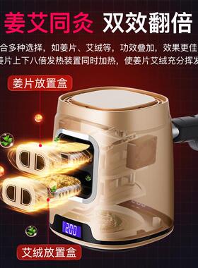 艾灸熏蒸仪器全身家用理疗灯美容院专用艾绒无烟器具艾炙盒 一体
