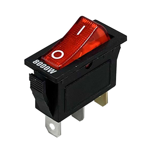 多功能通用型电锅开关2100W-8000电热锅电炒锅船形带灯按钮配件 - 图3