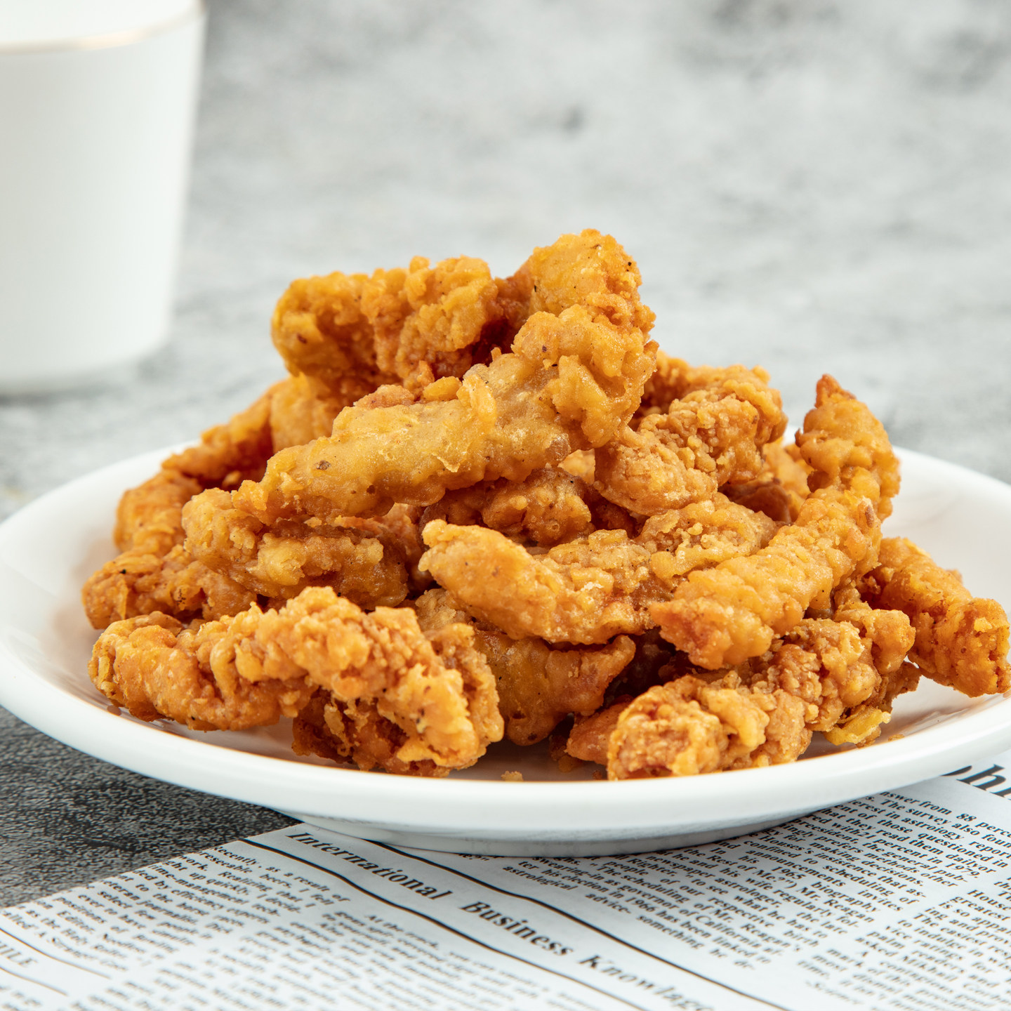 泽众清真小酥肉商用鸡胸肉油炸鸡肉块空气炸锅食材清真食品 - 图2