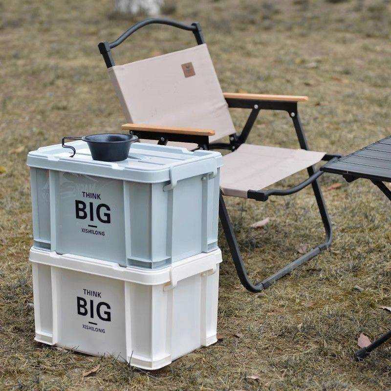 工业风加厚整理箱户外露营车载学生宿舍玩具车用收纳箱大容量家用,淘宝优惠券,粉丝福利购,淘宝优惠卷