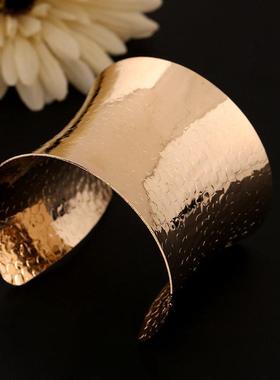 bracelet women hand catenary 金色开口女手镯夜店夸张手环