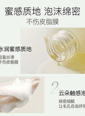 柳丝木黑茶氨基酸洁颜蜜洁面乳
