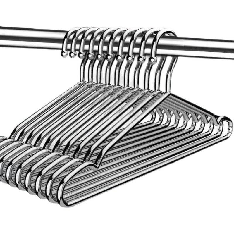 304不锈钢衣架加粗加厚家用晾衣撑子特粗大衣挂衣服架防风晒衣架,淘宝优惠券,粉丝福利购,淘宝优惠卷