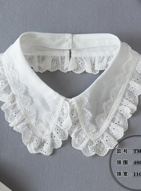 韩版百假领装饰领服装搭配领子