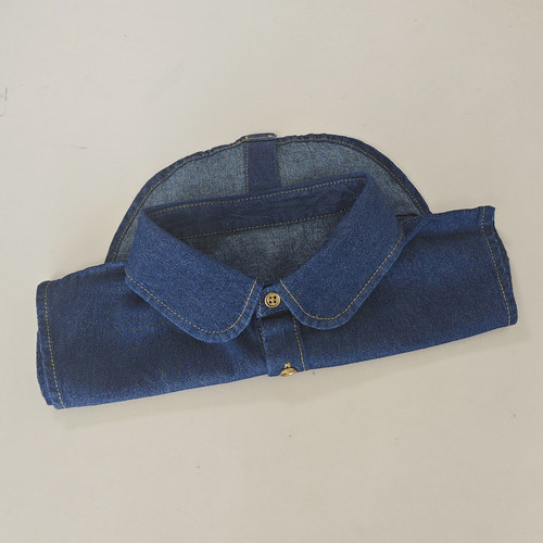 新款水洗牛仔假领子百搭衬衫假衣领内搭痞雅气质搭配衣领毛衣装饰 - 图2