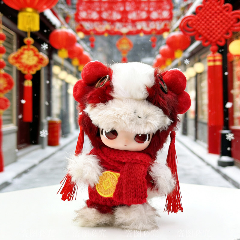 通关马系列马力全款公仔盲盒毛衣新年冬季换装配饰搪胶公仔衣服,淘宝优惠券,粉丝福利购,淘宝优惠卷