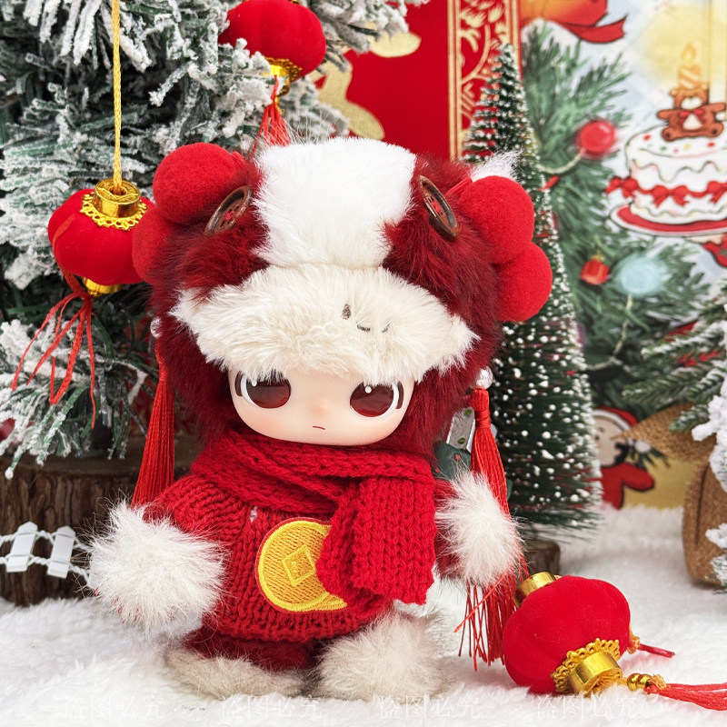 通关马系列马力全款公仔盲盒毛衣新年冬季换装配饰搪胶公仔衣服,淘宝优惠券,粉丝福利购,淘宝优惠卷