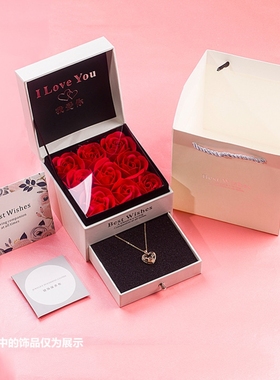 纯银属牛本命年转运珠吊坠锁骨链