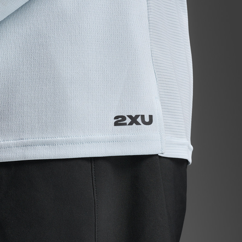 2XU Aero系列男士跑步速干长袖T恤秋季户外运动打底轻薄透气,淘宝优惠券,粉丝福利购,淘宝优惠卷