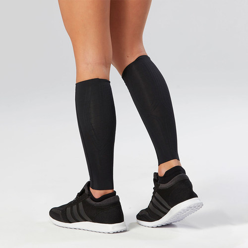 2XU Light Speed系列运动小腿套男女马拉松梯度压缩腿套强支撑 - 图0