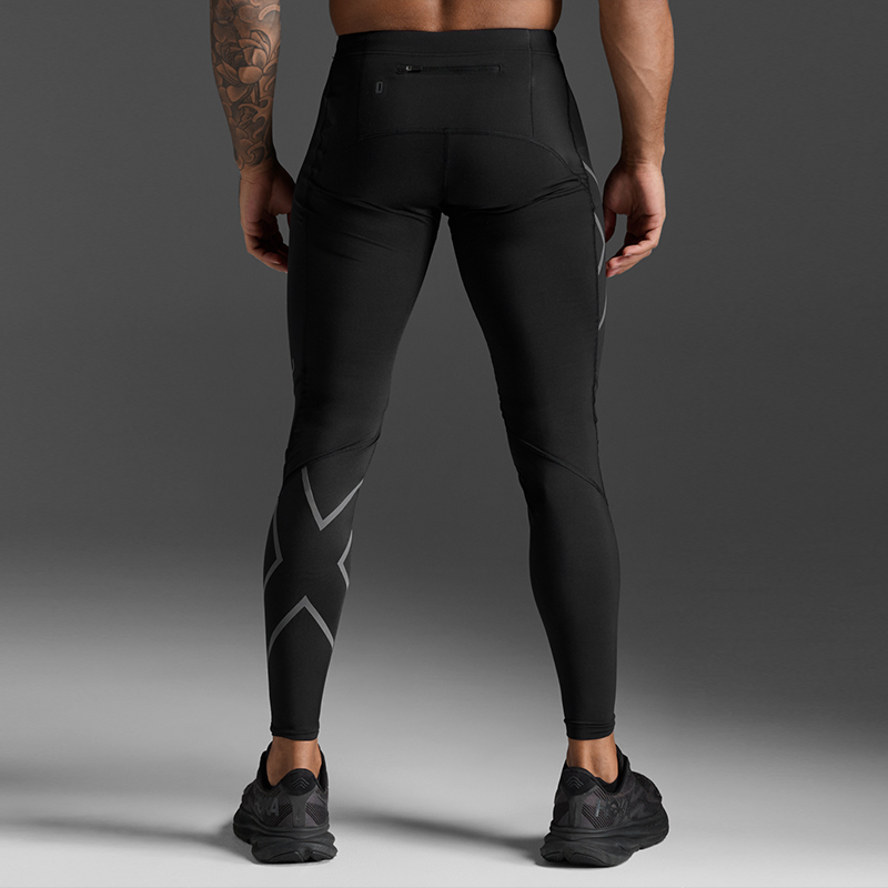 【燃烧裤】2XU 燃烧系列压缩长裤男士紧身加绒秋冬跑步裤防风保暖