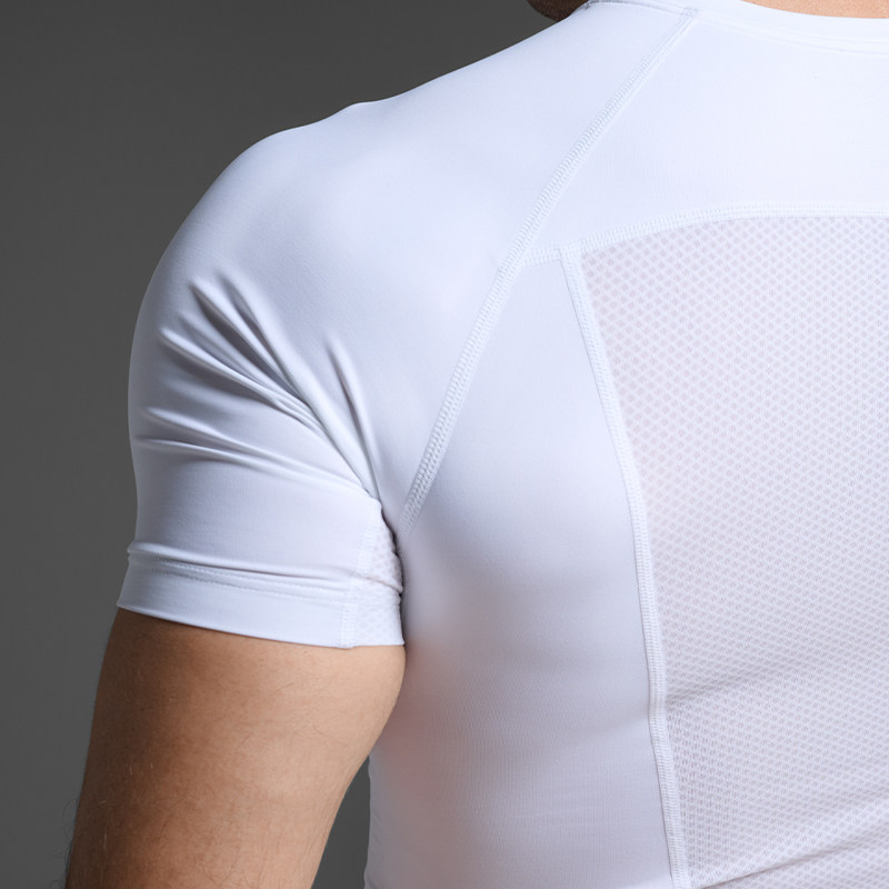 2XU Core系列中度压缩上衣健身速干T恤男跑步紧身衣,淘宝优惠券,粉丝福利购,淘宝优惠卷