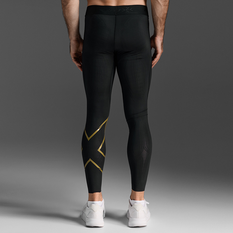 2XU Force系列压缩长裤男速干紧身裤户外跑步运动裤