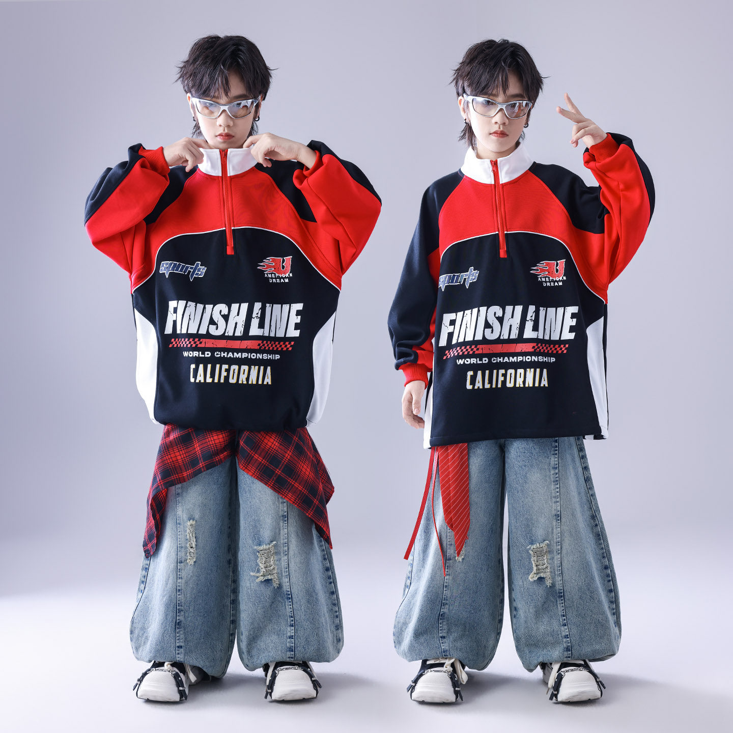 街舞儿童潮服hiphop童装少儿服装架子鼓男童潮牌套装元旦演出服酷,淘宝优惠券,粉丝福利购,淘宝优惠卷