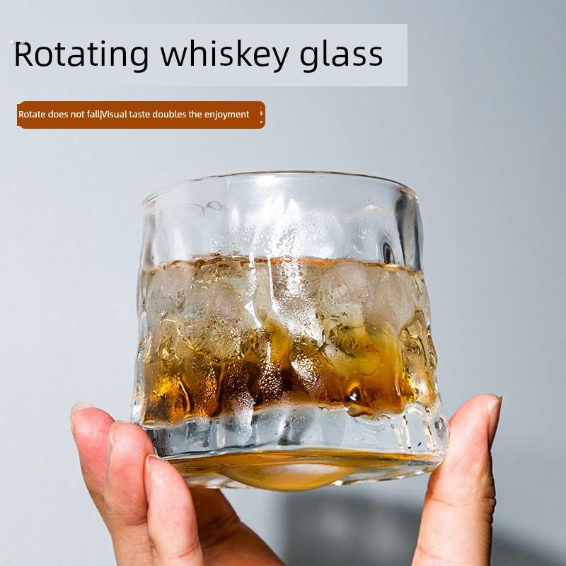 小众覆古威士忌酒杯洋酒杯冰美式拿铁杯咖啡杯冷萃杯饮品杯玻璃杯 - 图1