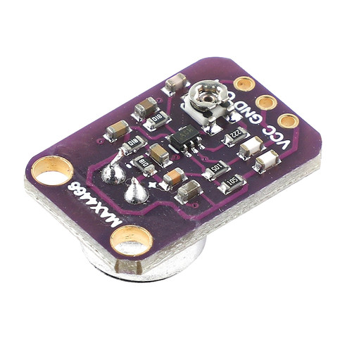 MAX4466声音传感器模块 麦克风前置放大器麦克风模块 音频放大 - 图1