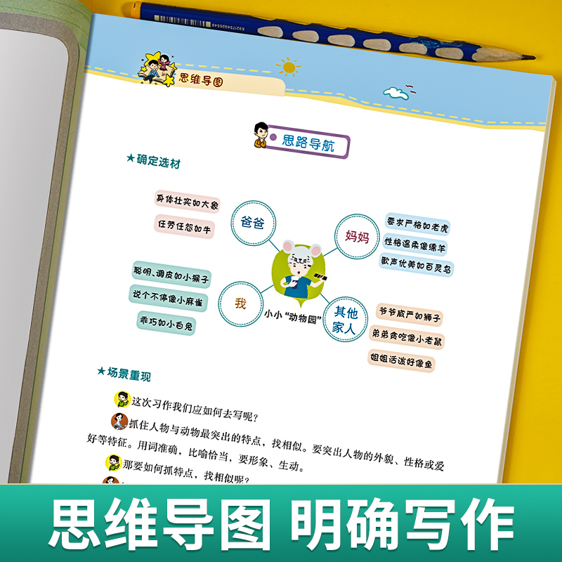 2024年五年级下册同步作文人教版 小学生5年级下册作文大全黄冈同步作文五年级下册语文优秀作文素材范文精选好词好句好段写作练习 - 图2