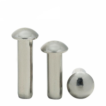 GB867 stainless steel 304 semi-circle head solid rivet round head rivet solid rivet knock rivet M4M5M6