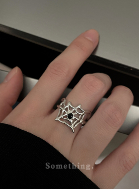 暗黑系~蜘蛛网小众设计