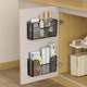 Cabinet door storage wall hanger without hole drilling