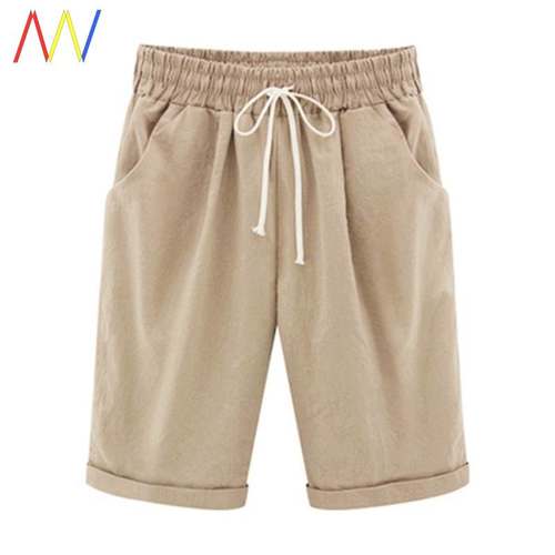 Women Summer clothes plus size fat big Shorts Short pants - 图3