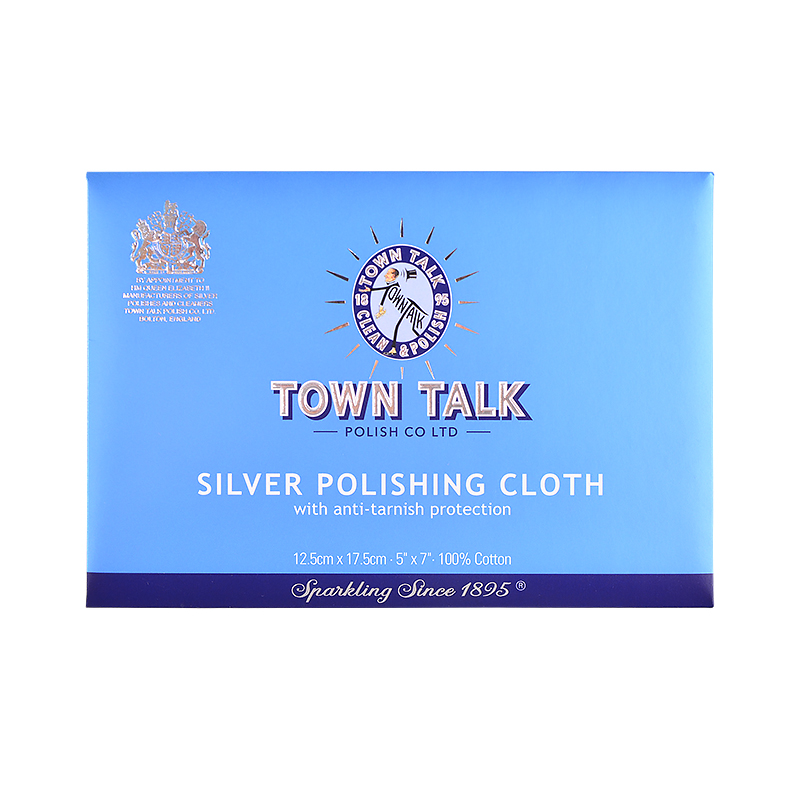 TownTalk英国泰通擦银布洗银水925纯银首饰清洁保养去氧化抛光布 - 图3