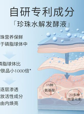 京润珍珠素颜焕美珍珠膏遮瑕提亮