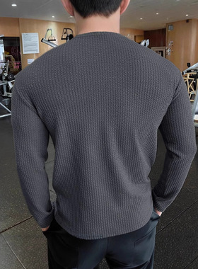 Men's Teen Knitted Fashion Thick Knitted Sweater Men's Cloth
