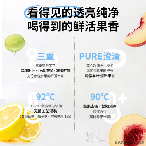 江小白果立方15-23度5/6瓶果酒微醺葡萄柠檬自制调酒女士低度甜酒 - 图1