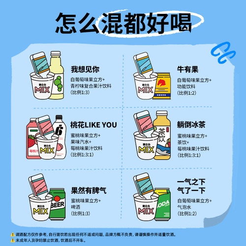 江小白果立方15-23度5/6瓶果酒微醺葡萄柠檬自制调酒女士低度甜酒 - 图3