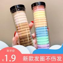 Hair ring No injury hair Rope Leather Fascia Women Zou 2023 New adults Without Hair Hair Rope Rubber Fascia Hairdresser