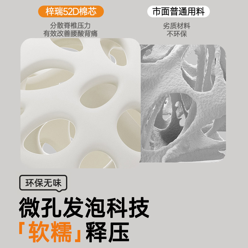 汽车腰靠座椅腰托支撑车用车载充气护腰靠背垫司机久坐神器护颈枕,淘宝优惠券,粉丝福利购,淘宝优惠卷