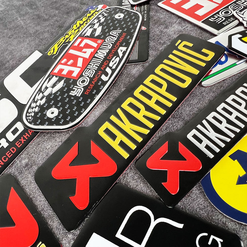 耐高温金属铝贴排气管贴纸天蝎尾气贴花改装摩托车AK吉村SC标志AR,淘宝优惠券,粉丝福利购,淘宝优惠卷