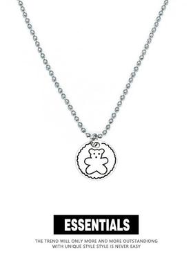 ins小众设计可吹声口琴项链简约文艺叶音ICE同款口哨情侣吊坠链子