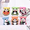 Cute Panda Magnetic Bookmark Student Creative Stationery Small Gift Graduation Gift Cartoon Double-Sided Magnet Bookmark Holder